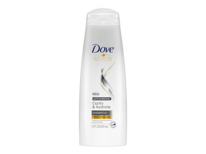 dove charcoal clarify and hydrate shampoo, best clarifying shampoo