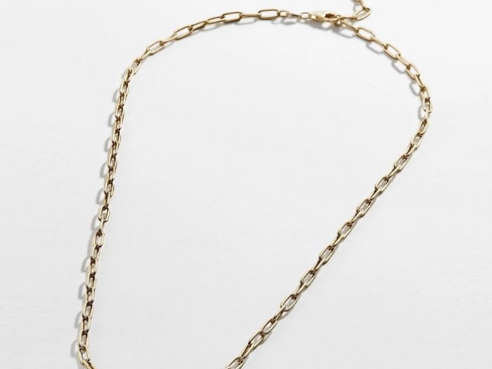 Connell normal people chain necklace, Baublebar small Hera link necklace