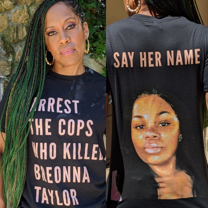 Regina King Wore A Breonna Taylor Shirt To The Emmys And You Can Buy One