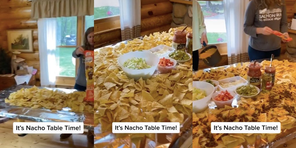 ‘Nacho Tables’ Are The Latest Viral Food Trend And Your Family Is Going To Love Them