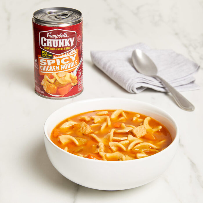 Campbell’s Launched A New Spicy Chicken Noodle Soup Flavor