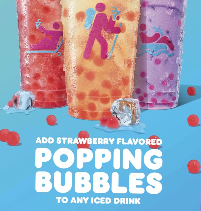 Boba-Like Strawberry ‘Popping Bubbles’ Are Coming To Dunkin’s Menu