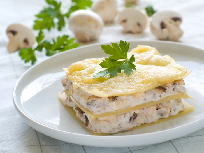 This White Lasagna Recipe Offers A French Twist On An Italian Classic