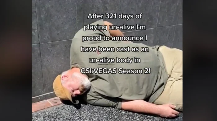CSI Fan Who Posed As A Corpse For 321 Days Will Be On ‘CSI Vegas’ This Week