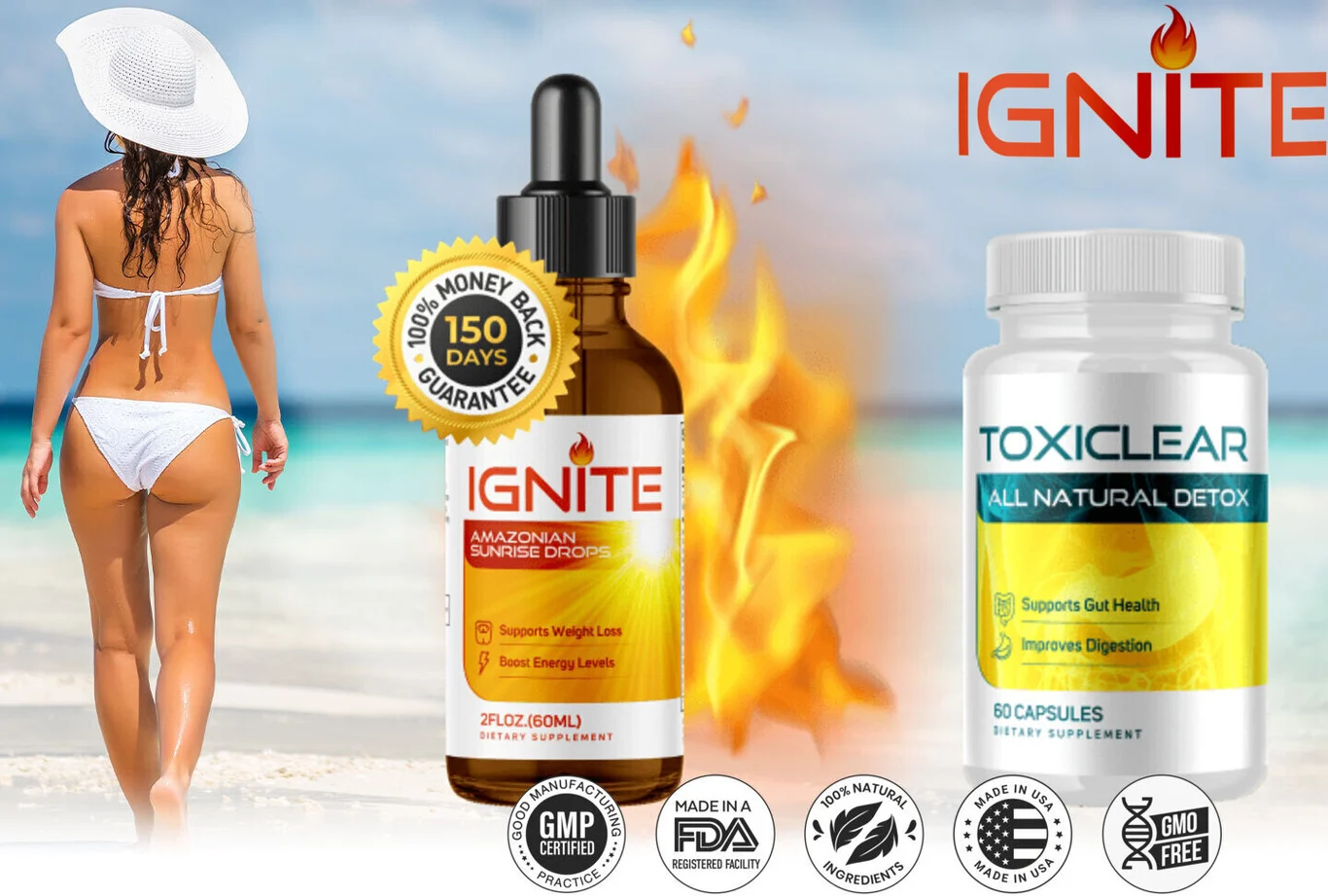 Ignite Reviews Ignite Amazonian Sunrise Drops, Side Effects, Pros, Cons & Ingredients