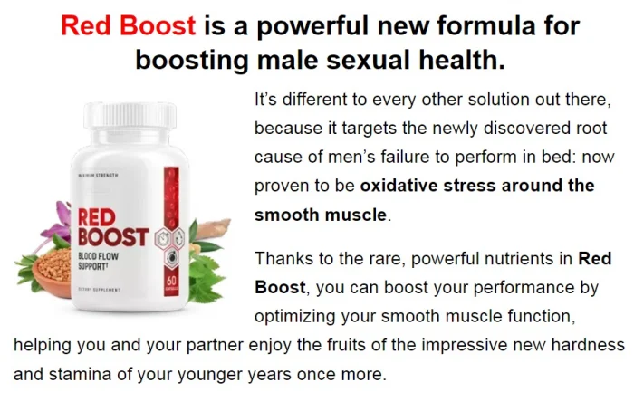 Red Boost Reviews – Ingredients, Working, Real Blood Flow Support