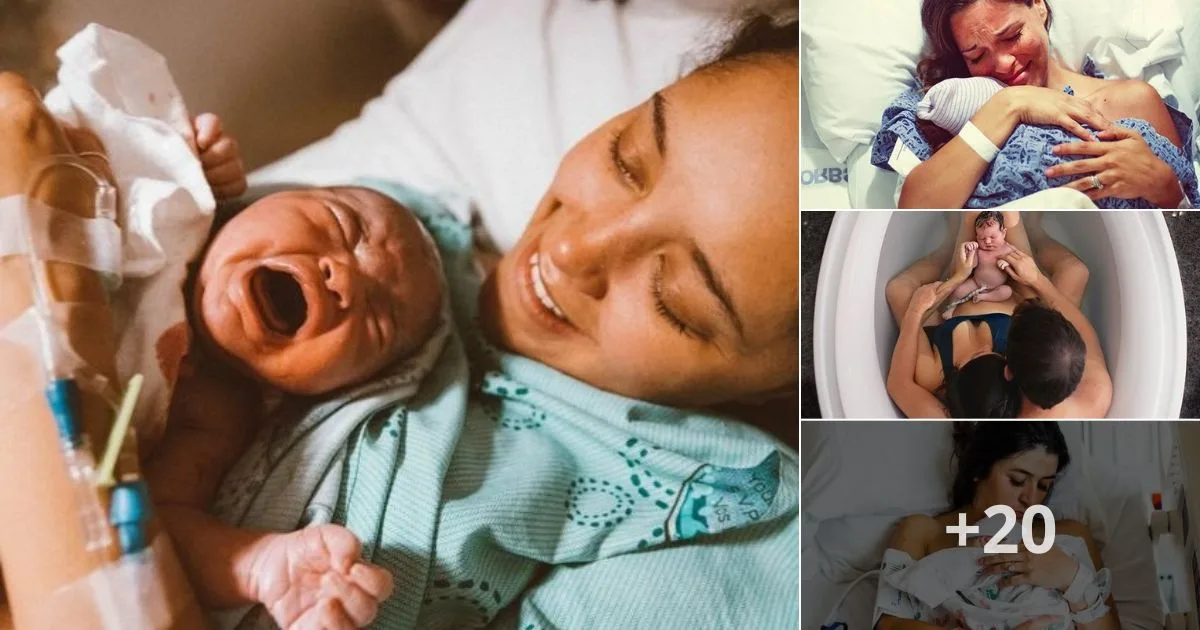 10 Priceless Reactions of a Mother Meeting Her Little Angel for the First Time