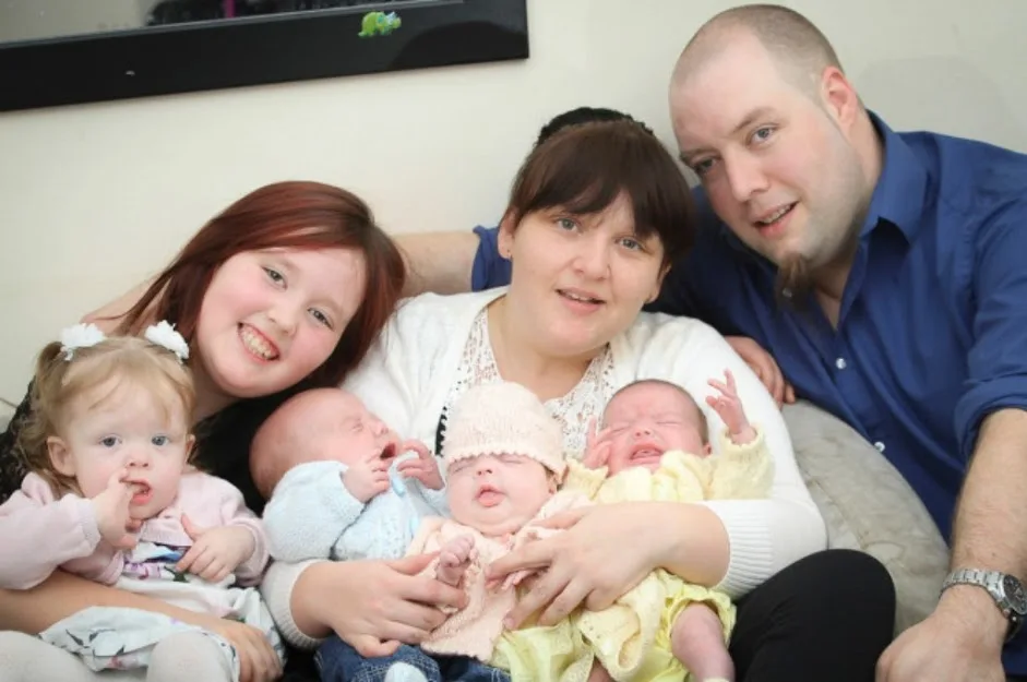 Amazing story of a mother giving birth to 4 babies within 11 months.
