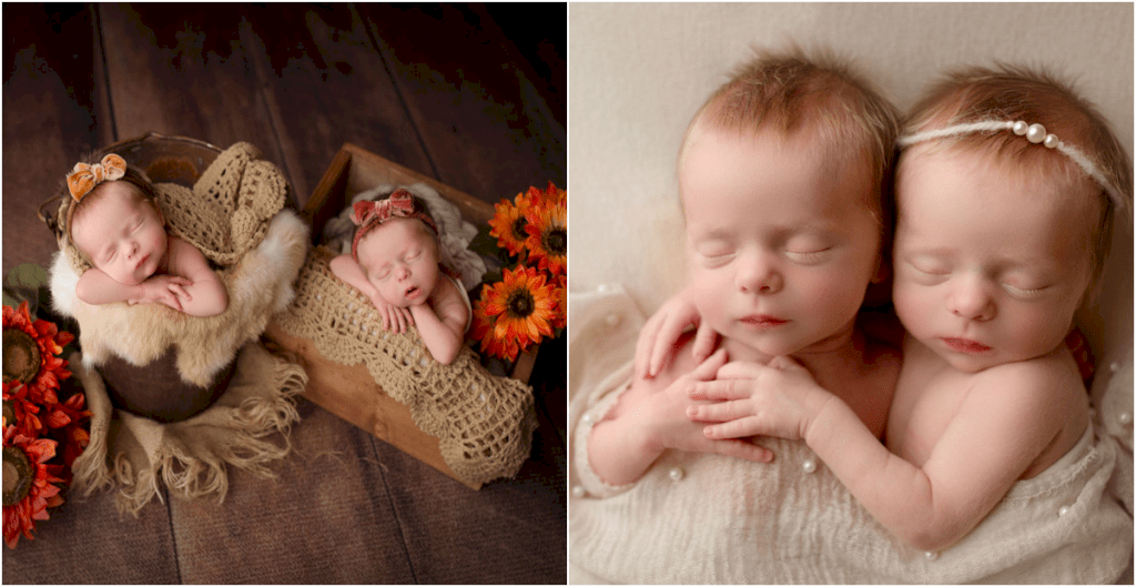 Captivating and Emotion-Inducing: Behold the Splendor of Twin Rainbow Babies in These Breathtaking Photos _Darling Baby Delights