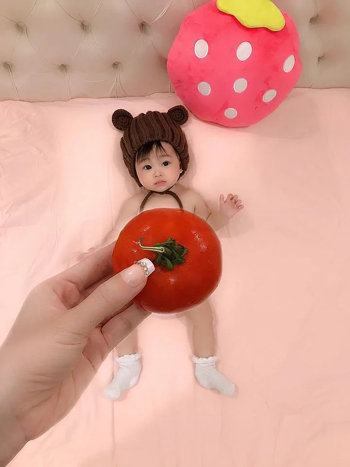 Kitchen Creations: ᴜпіqᴜe Baby Photos Featuring Vegetables